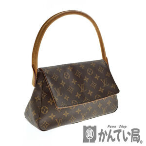 Louis Vuitton Looping Monogram Canvas Handbag Brown